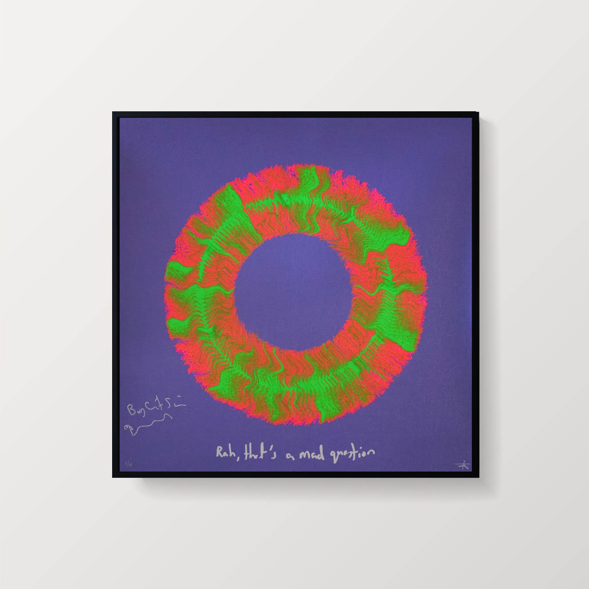 Barry Can't Swim "Rah That's A Mad Question" (Signed Prints