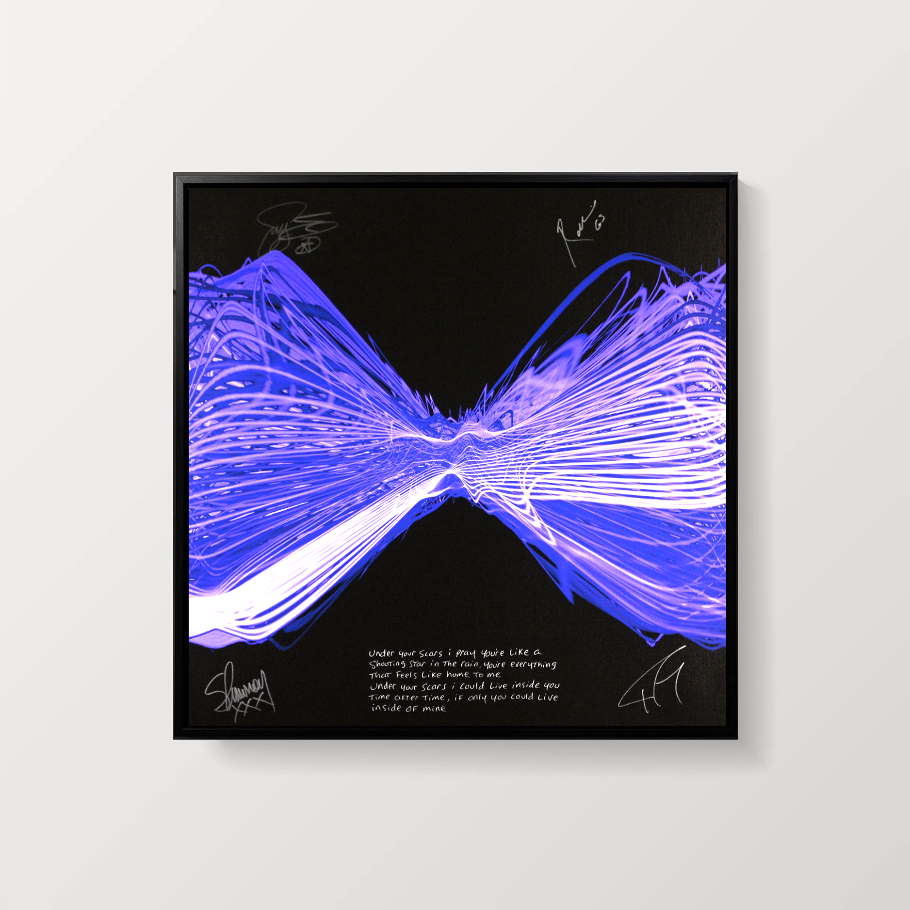 Godsmack "Under Your Scars" Version 2 (Signed Prints) Soundwaves Art