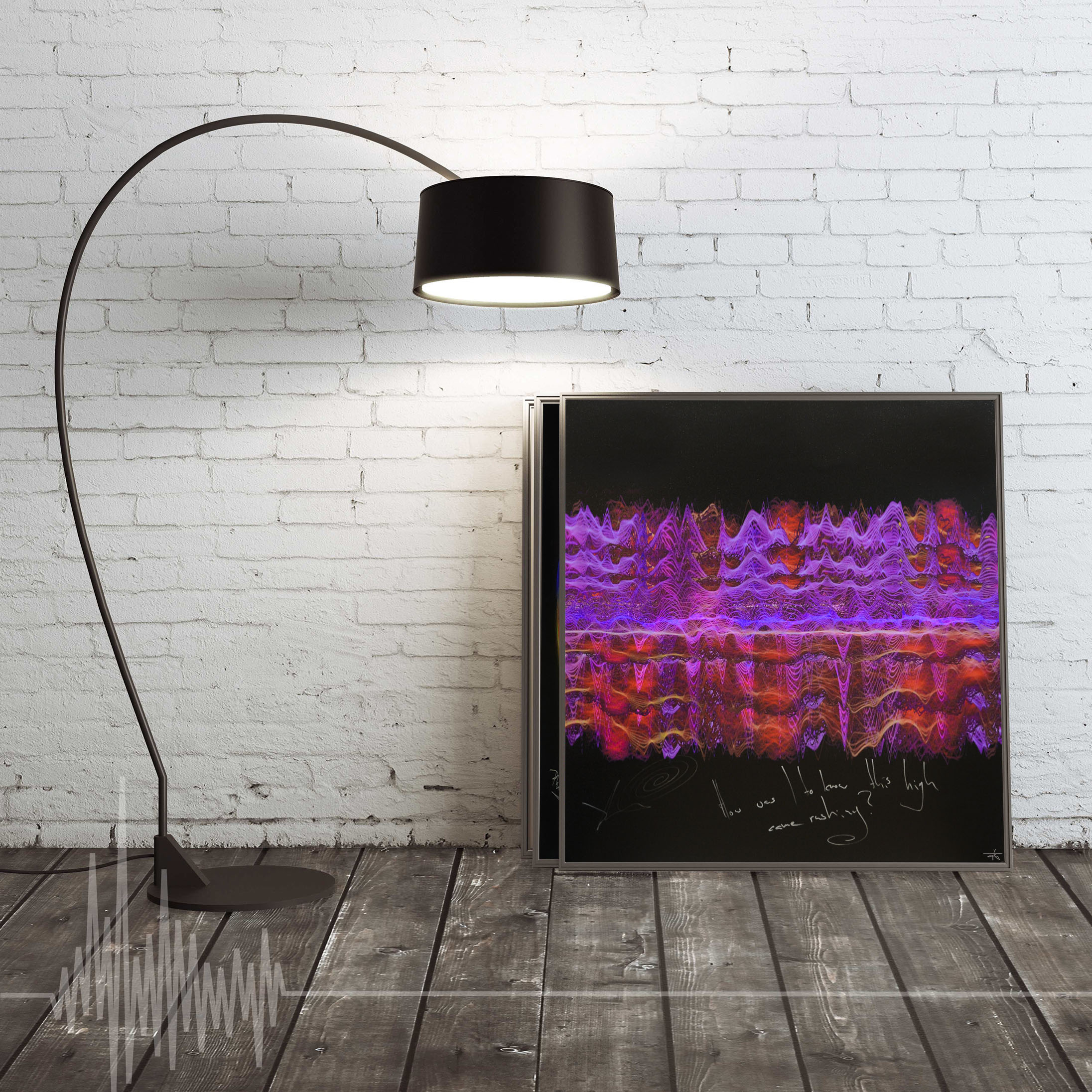 Tame Impala "Borderline" (Originals) Soundwaves Art Foundation