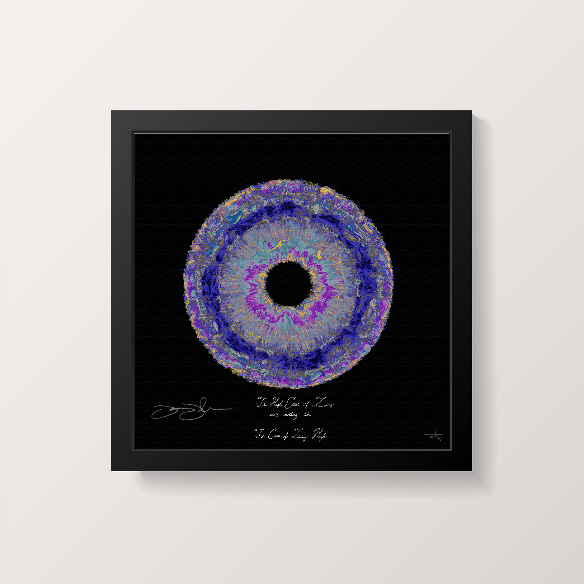 Jamey Johnson "High Cost of Living" (Signed Prints) Soundwaves Art