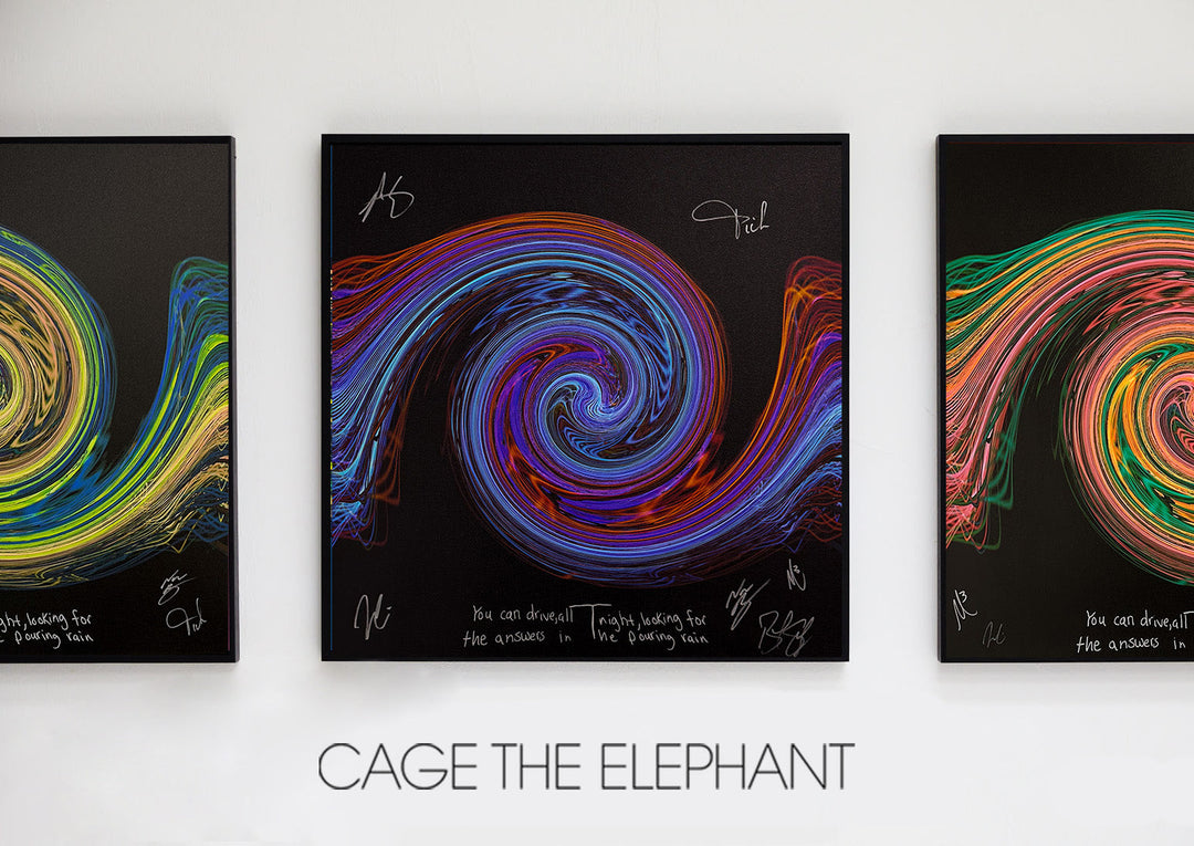 Cage The Elephant Artwork | Signed Cage The Elephant Prints