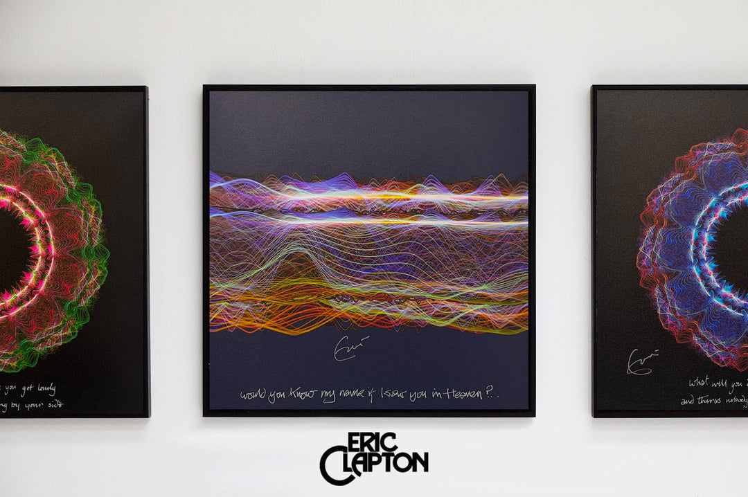 ☕ERIC CLAPTON 直筆サイン　フォトフレ－ム ☕ERIC CLAPTON 直筆サイン フォトフレ－ム ☕ERIC CLAPTON 直筆サイン