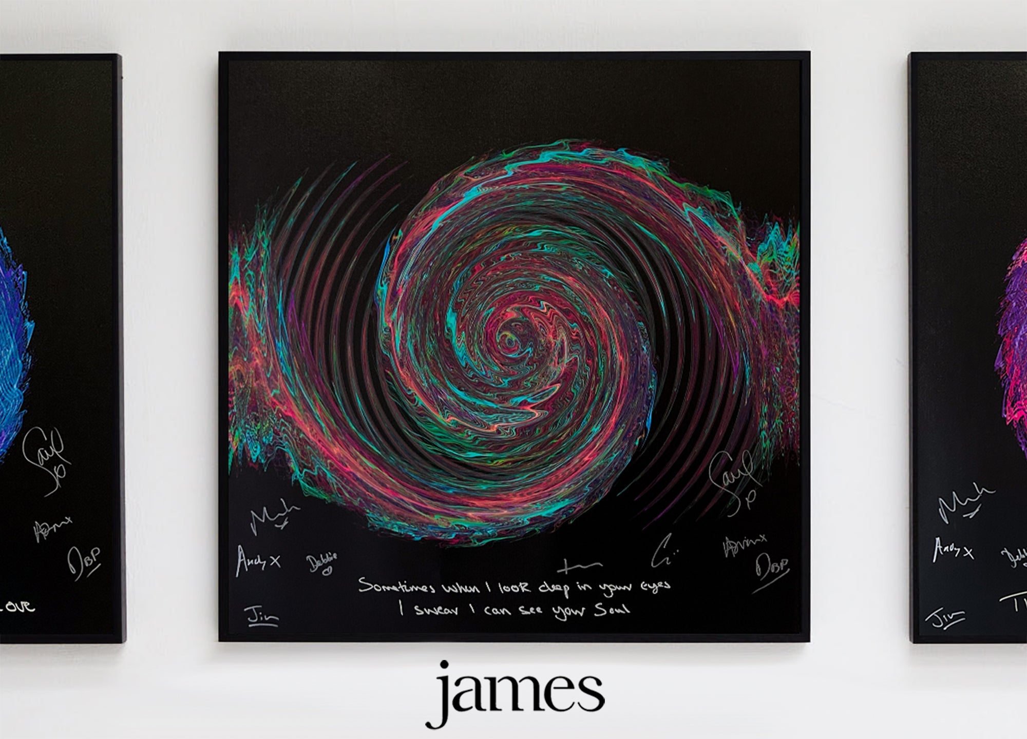 James Artwork | Signed James Prints & Artwork for Sale