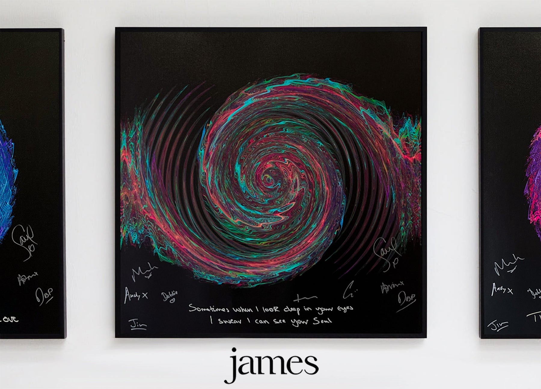 James Print Collection James – Soundwaves Art Foundation
