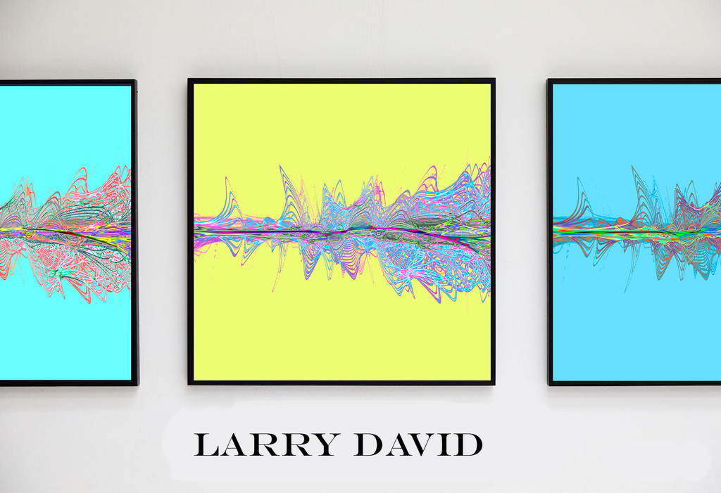 アダムランバート　サウンドウェーブ100枚限定アート　直筆サイン入 18/100 Larry David Artwork | Signed Larry David Prints & Artwork for Sale