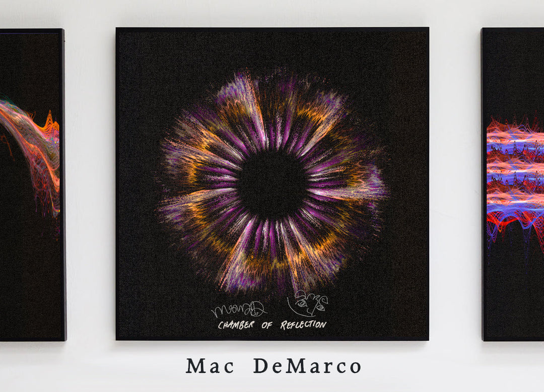 Soundwaves Art Foundation | Sound Wave Art | Signed Music Art