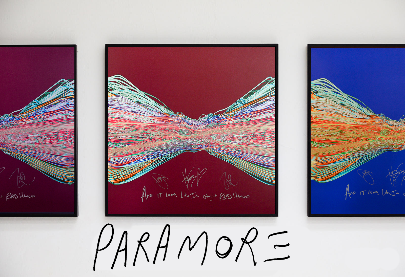 Paramore Artwork | Signed Paramore Prints & Artwork for Sale
