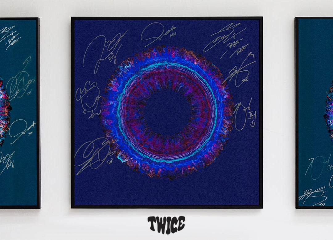 Soundwaves Art Foundation | Sound Wave Art | Signed Music Art