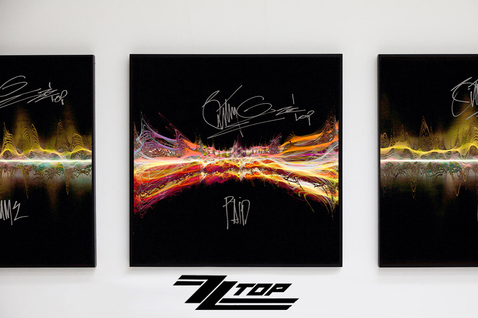 アート・デザイン・音楽 Tobey   Abrams ZZ Top Artwork | Signed ZZ Top Prints & Artwork for Sale