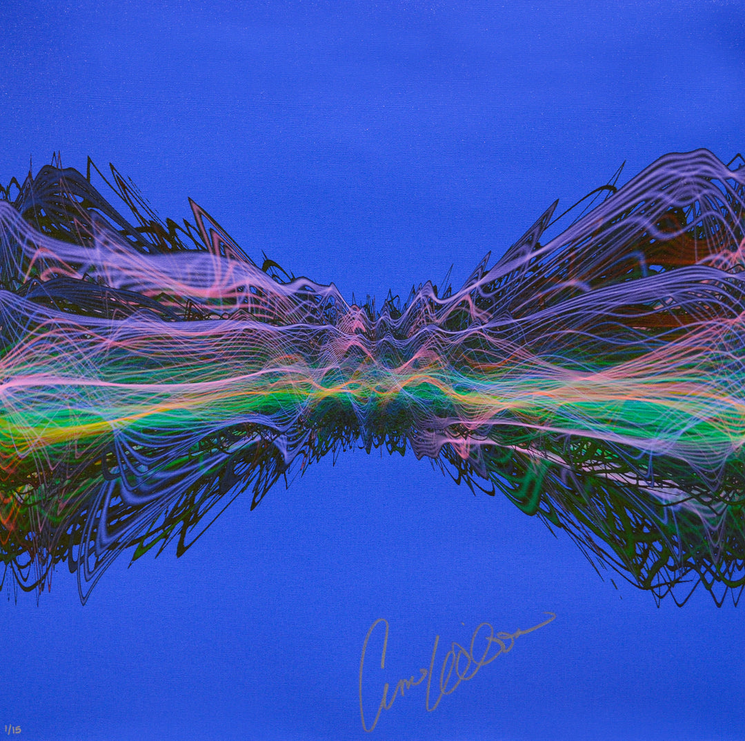 DONNA WILSON 絵画 風船で空中散歩 シリアルナンバー サイン入り Ann Wilson: 
