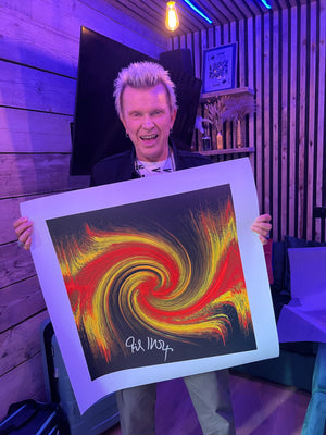 Billy Idol: "Eyes Without a Face" (Signed Prints) art