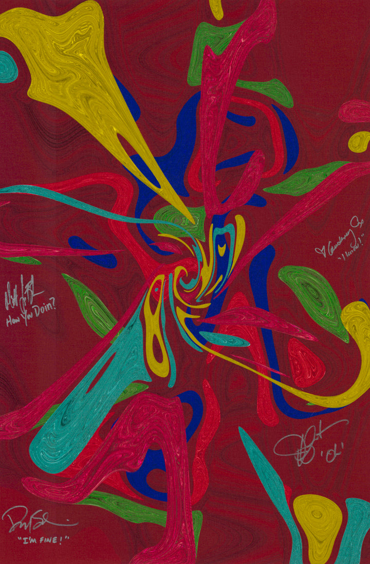 Friends: Original Artworks | Artwork & Sound Wave Prints