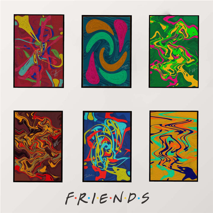 アート・デザイン・音楽 Dashwood Friends Of The Day Friends: Original Artworks | Artwork & Sound Wave Prints