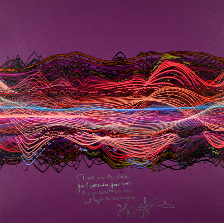Metallica Nothing Else Matters Sound Wave Art Prints