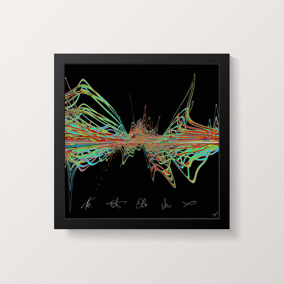 【海外生産限定】ブリングミーザホライズン　サウンドウェーブアート Bring Me the Horizon Artwork | Signed Bring Me the Horizon Prints
