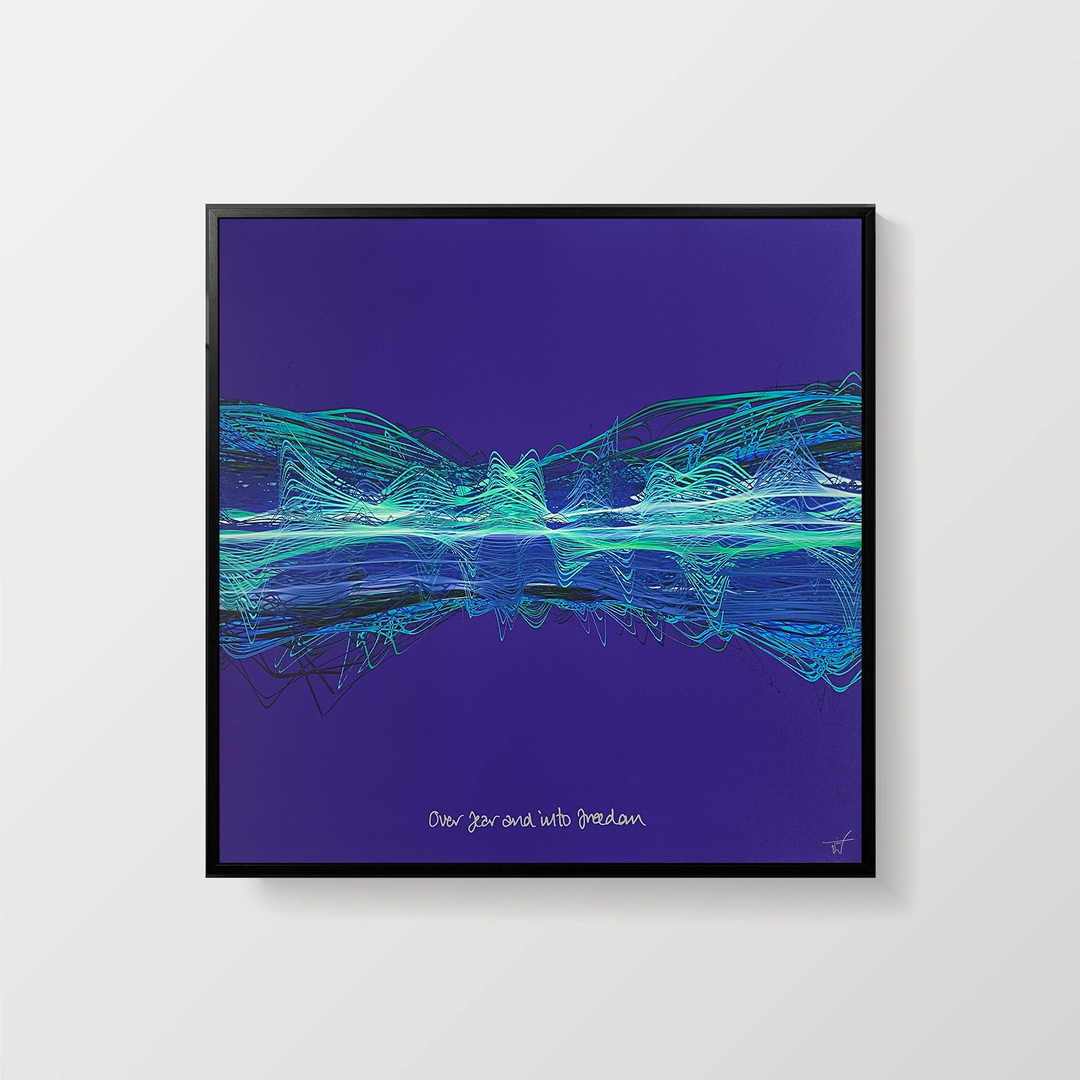 Paolo Nutini: 'Iron Sky' (Unsigned Prints) | Artwork & Sound Wave