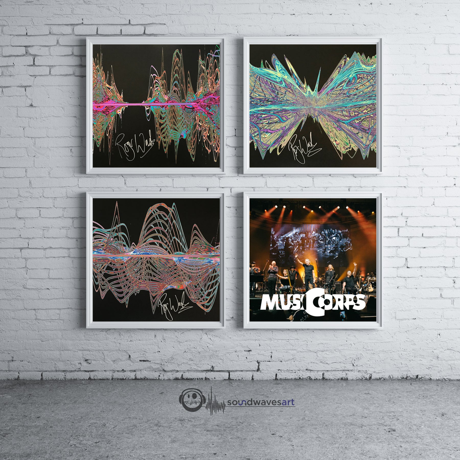 Roger Waters (Pink Floyd): Another Brick In The Wall (Signed Prints), Signed  Pink Floyd Art